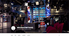 Desktop Screenshot of maddowfans.com